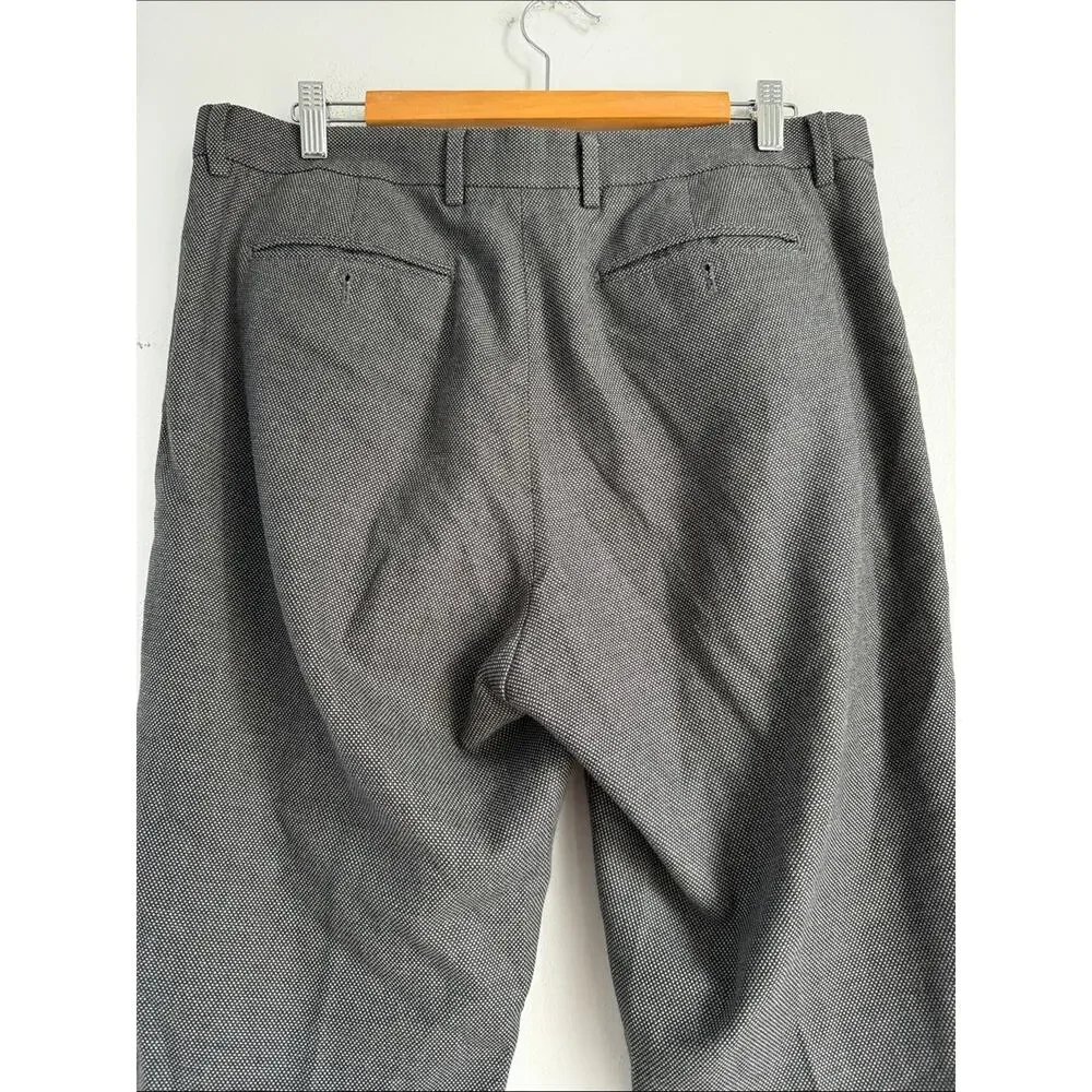 Banana Republic Kentfield Pant flat front slim straight leg dress pant sz 34x30
